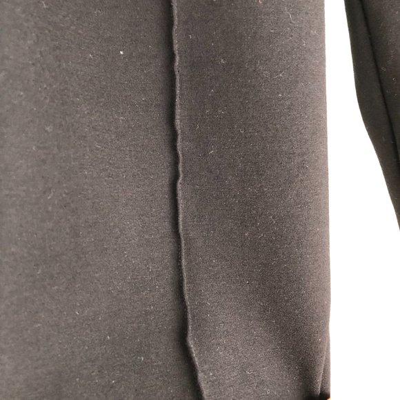 Zara Basic Collection Black Straight Leg Cropped Pants Minimalist Office Classic - Picture 5 of 7